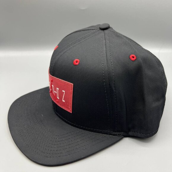 Air Jordan‎ 11 Hat Men Black Red Jumpman Bred Snap Back Cap - Picture 2 of 8